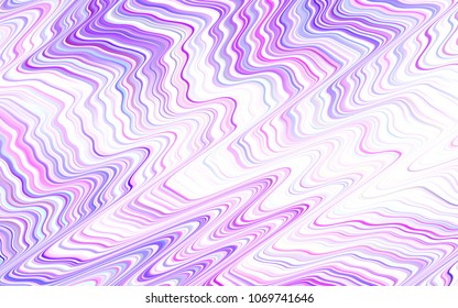 Light BLUE vector pattern with sharp lines. Lines on blurred abstract background with gradient. The pattern for ad, booklets, leaflets.