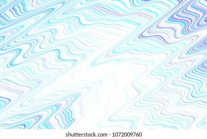Light BLUE vector pattern with sharp lines. Shining colored illustration with sharp stripes. Pattern for your busines websites.