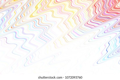 Light BLUE vector pattern with sharp lines. Shining colored illustration with sharp stripes. The pattern for ad, booklets, leaflets.