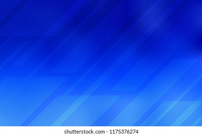Light BLUE vector pattern with sharp lines. Blurred decorative design in simple style with lines. Template for your beautiful backgrounds.