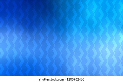 Light BLUE vector pattern with sharp lines. Blurred decorative design in simple style with lines. Pattern for your busines websites.