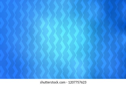 Light BLUE vector pattern with sharp lines. Blurred decorative design in simple style with lines. Best design for your ad, poster, banner.