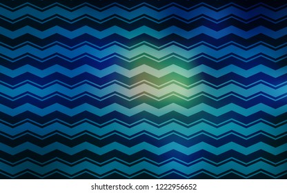 Light BLUE vector pattern with sharp lines. Modern geometrical abstract illustration with Lines. Pattern for ads, posters, banners.