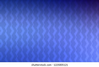 Light BLUE vector pattern with sharp lines. Lines on blurred abstract background with gradient. Pattern for ad, booklets, leaflets.