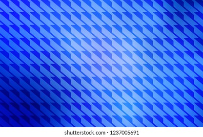 Light BLUE vector pattern with sharp lines. Blurred decorative design in simple style with lines. Best design for your ad, poster, banner.