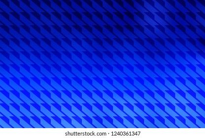 Light BLUE vector pattern with sharp lines. Glitter abstract illustration with colorful sticks. Best design for your ad, poster, banner.