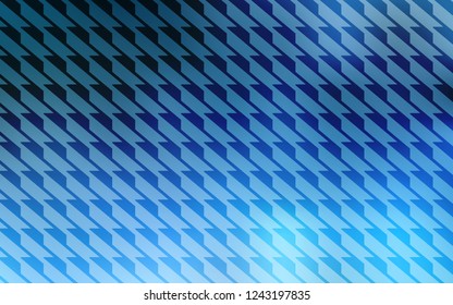 Light BLUE vector pattern with sharp lines. Blurred decorative design in simple style with lines. Best design for your ad, poster, banner.