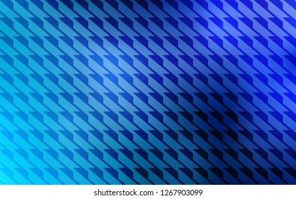 Light BLUE vector pattern with sharp lines. Blurred decorative design in simple style with lines. Best design for your ad, poster, banner.