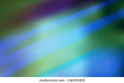 Light BLUE vector pattern with sharp lines. Shining colored illustration with sharp stripes. Pattern for ad, booklets, leaflets.