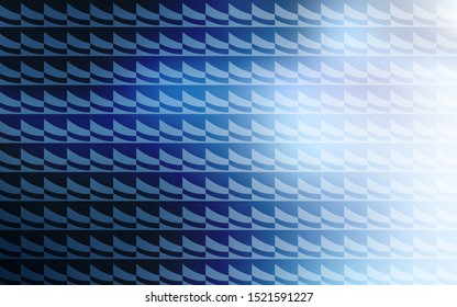 Light BLUE vector pattern with sharp lines. Shining colored illustration with sharp stripes. Smart design for your business advert.