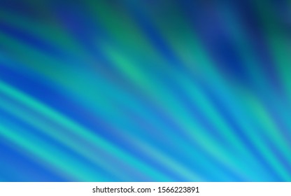 Light BLUE vector pattern with sharp lines. Glitter abstract illustration with colorful sticks. Pattern for ad, booklets, leaflets.