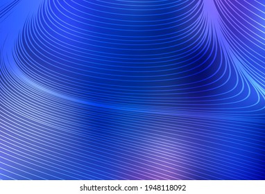 Light BLUE vector pattern with sharp lines. Colorful shining illustration with lines on abstract template. Pattern for your busines websites.