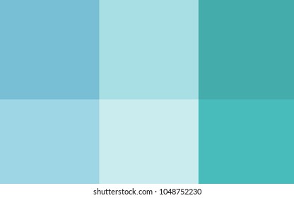 Light BLUE vector pattern with spectrum of colors. Illustration with set of spectral palette. Pattern of colors for design of ads, posters, banners.