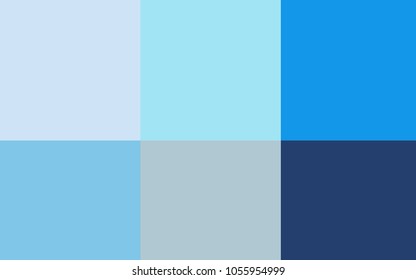 Light BLUE vector pattern with spectrum of colors. Decorative design of colorful palette. Pattern of colors for designers of booklets, leaflets.