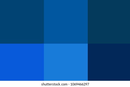 Light BLUE vector pattern with spectrum of colors. Abstract palette with samples of rainbow colors. Smart set of colors for your work as a designer.