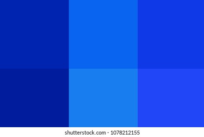 Light BLUE vector pattern with spectrum of colors. Decorative design of colorful palette. Smart set of colors for your work as a designer.