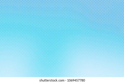 Light BLUE vector  pattern with spheres. Glitter abstract illustration with blurred drops of rain. Beautiful design for your business natural advert.