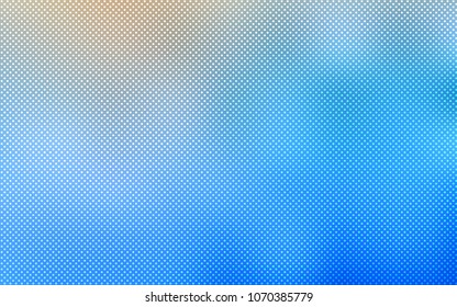 Light BLUE vector pattern with spheres. Beautiful colored illustration with blurred circles in nature style. Pattern can be used for beautiful websites.
