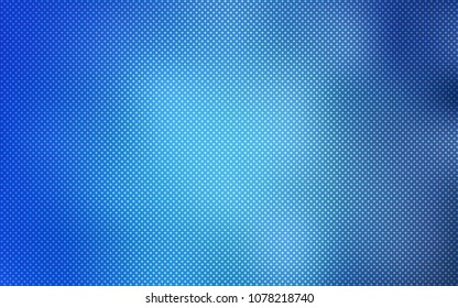 Light BLUE vector pattern with spheres. Beautiful colored illustration with blurred circles in nature style. Pattern can be used as texture of wallpapers.
