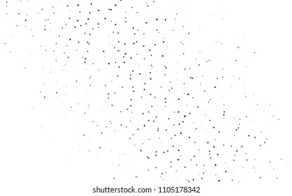 Light BLUE vector  pattern with spheres. Blurred bubbles on abstract background with colorful gradient. The pattern can be used for aqua ad, booklets.
