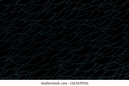 Light BLUE vector  pattern with spheres. Abstract illustration with colored bubbles in nature style. The pattern can be used for aqua ad, booklets.