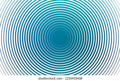 Light BLUE vector pattern with spheres. Glitter abstract illustration with blurred drops of rain. Design for posters, banners.