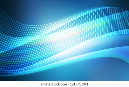 Light BLUE vector pattern with spheres, triangles. Design with connection of dots and lines on colorful background. Pattern for design of fabric, wallpapers. Light BLUE vector pattern with spheres, triangles. Design with connection of dots and lines on colorful background. Pattern for design of fabric, wallpapers.