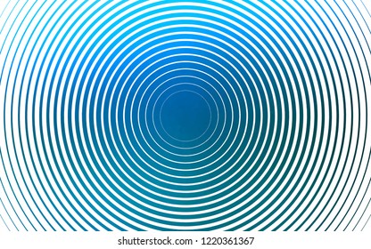 Light BLUE vector pattern with spheres. Blurred bubbles on abstract background with colorful gradient. Pattern for ads, leaflets.