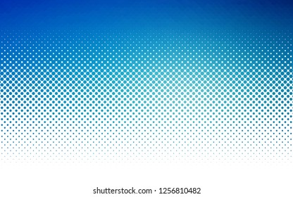 Light BLUE vector pattern with spheres. Blurred decorative design in abstract style with bubbles. Pattern of water, rain drops.