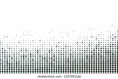 Light BLUE vector pattern with spheres. Beautiful colored illustration with blurred circles in nature style. Pattern for ads, booklets.