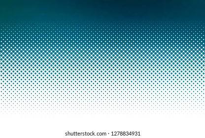 Light BLUE vector pattern with spheres. Blurred decorative design in abstract style with bubbles. Pattern for ads, booklets.
