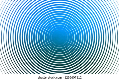 Light BLUE vector pattern with spheres. Illustration with set of shining colorful abstract circles. Design for business adverts.