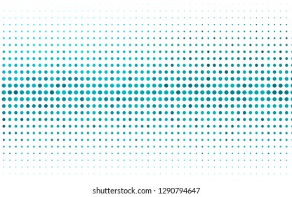 Light BLUE vector pattern with spheres. Modern abstract illustration with colorful water drops. Design for business adverts.