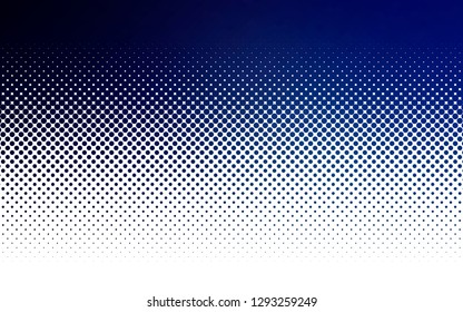 Light BLUE vector pattern with spheres. Beautiful colored illustration with blurred circles in nature style. Pattern for ads, booklets.
