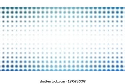 Light BLUE vector  pattern with spheres. Beautiful colored illustration with blurred circles in nature style. Design for poster, banner of websites.