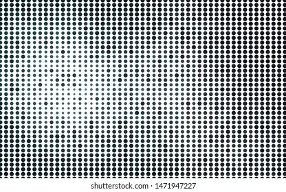 Light BLUE vector pattern with spheres. Illustration with set of shining colorful abstract circles. Pattern for ads, booklets.