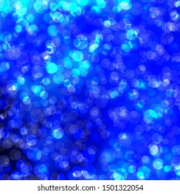 Light BLUE vector pattern with spheres. Modern abstract illustration with colorful circle shapes. Pattern for business ads.