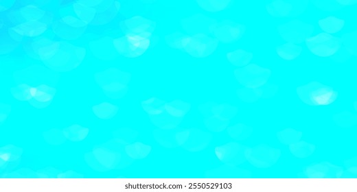 Light BLUE vector pattern with spheres. Glitter abstract illustration with colorful drops. Design for posters, banners.