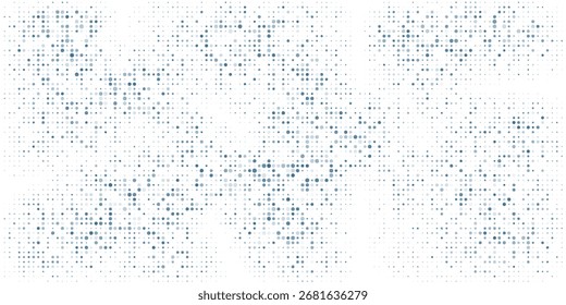 Padrão de vetor AZUL claro com esferas. Ilustração com conjunto de círculos abstratos coloridos brilhantes. Design para anúncios de negócios.