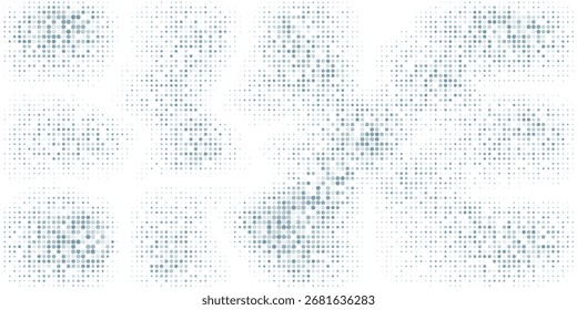 Patrón de Vector azul claro con esferas. Ilustración con conjunto de círculos abstractos coloridos brillantes. Diseño para anuncios de negocios.