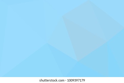 Light BLUE vector Pattern.  triangular template. Geometric sample. Repeating routine with triangle shapes. New texture for your design. Pattern can be used for background.