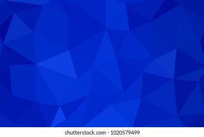 Light BLUE vector Pattern.  triangular template. Geometric sample. Repeating routine with triangle shapes. New texture for your design. Pattern can be used for background.