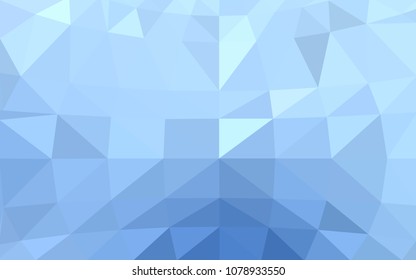 Light BLUE vector Pattern.  triangular template. Geometric sample. Repeating routine with triangle shapes. New texture for your design. Pattern can be used for background.