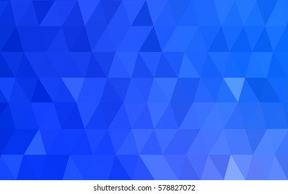 Light BLUE vector Pattern.  triangular template. Geometric sample. Repeating routine with triangle shapes. New texture for your design. Pattern can be used for background.