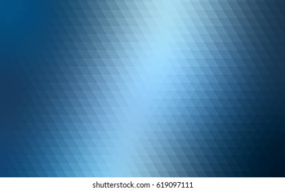 Light BLUE vector pattern. Triangular template. Geometric sample. Repeating triangle shapes. Brand-New texture for your design. Pattern can be used for background