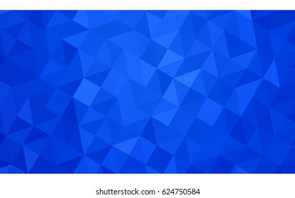 Light BLUE vector Pattern.  triangular template. Geometric sample. Repeating routine with triangle shapes. New texture for your design. Pattern can be used for background.