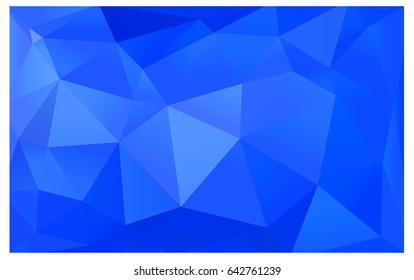Light BLUE vector Pattern.  triangular template. Geometric sample. Repeating routine with triangle shapes. New texture for your design. Pattern can be used for background.