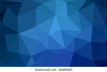 Light BLUE vector Pattern.  triangular template. Geometric sample. Repeating routine with triangle shapes. New texture for your design. Pattern can be used for background.