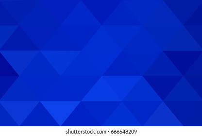 Light BLUE vector Pattern.  triangular template. Geometric sample. Repeating routine with triangle shapes. New texture for your design. Pattern can be used for background.
