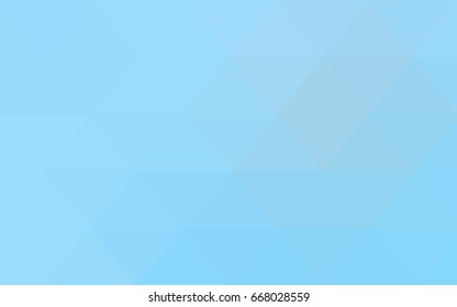 Light BLUE vector Pattern.  triangular template. Geometric sample. Repeating routine with triangle shapes. New texture for your design. Pattern can be used for background.